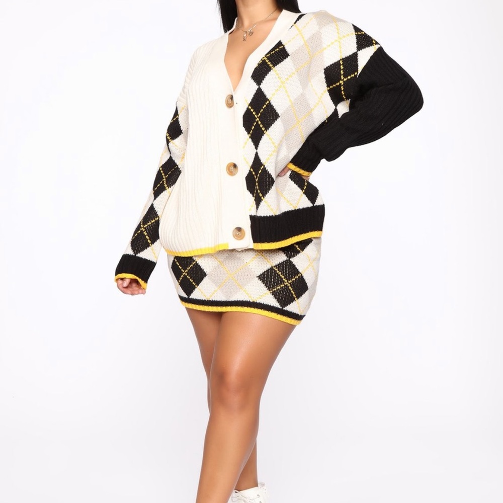 Fashion Nova Cardigan Set